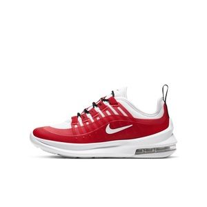 Youth Nike Air Max University Red White Axis Athletic Shoes, 7 Y, 8.5 Women